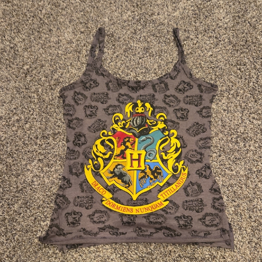 Warner Bros. Gray Harry Potter Tank Top